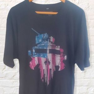 ☆"Ranger Up"☆ Pro Milatary Men's Graphic Print Tee-shirt